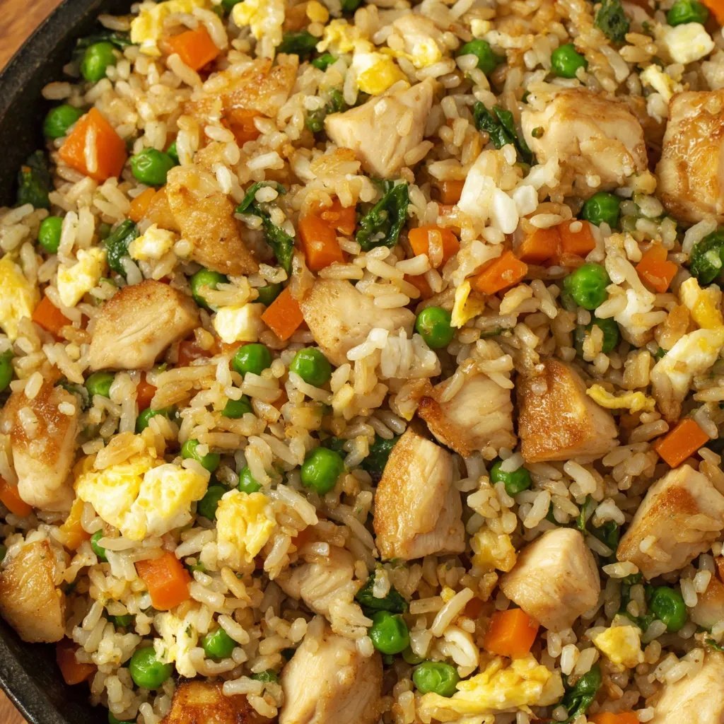 Easy Chicken Fried Rice