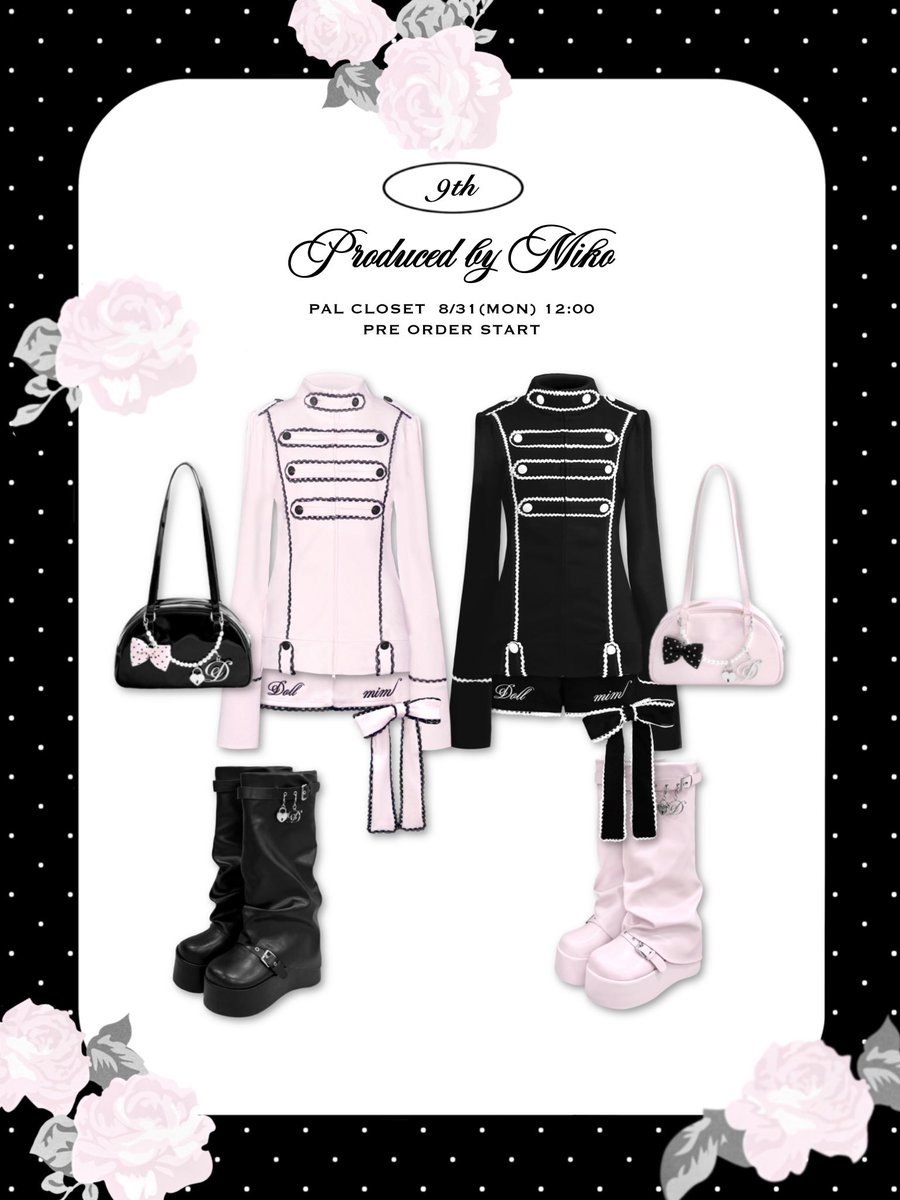 mm4dollnc's tweet photo. .⋆𝜗𝜚.†⋆ 𝑂𝐿𝐼𝑉𝐸 𝑑𝑒𝑠 𝑂𝐿𝐼𝑉𝐸 .⋆𝜗𝜚.†⋆
\ 22歳 新人企画アシスタントが本気で考えた.ᐟ /
平成感が可愛いローズセトア＆ナポレオンセトア♡*.+ﾟ
ぶらっく×ぴんく可愛しゅぎる(՞っ ̫ _՞)♡

✍︎ 8/31(月) 12:00~ パルクロにてご予約start⟡.·  https://t.co/hm2uau9jy8 #pr https://t.co/NV5DWpvSKF
