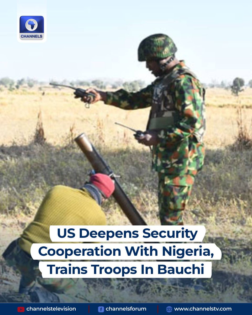 channelstv's tweet photo. The United States military has commenced specialised training for Nigerian troops in unmanned aircraft systems, combat casualty care, and other military skills as part of efforts to deepen security cooperation between both countries.

https://t.co/8q9NW2e9MO https://t.co/ouMh8jAcOc