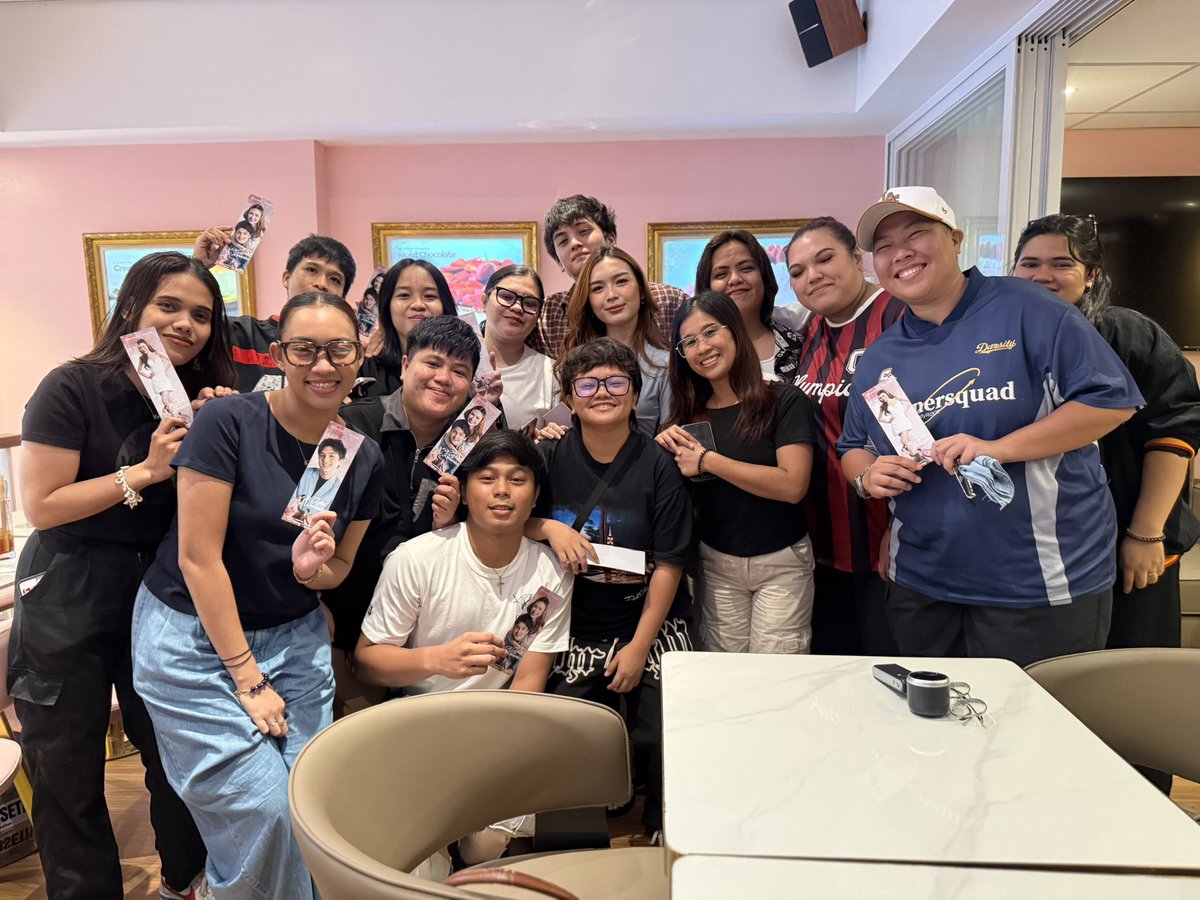 ofc_iwant's tweet photo. The sweetest moments are even sweeter when shared!🎂😍
See some sweet kilig moments with Baby Cakes & Muffin from today's special bonding to remember with the cast, creator and supporters.
#ACakeToRemember Part 1 coming this August 28 and Part 2 on September 04 exclusively on iWant!
Subscribe Now to Watch! https://t.co/Su75BXrh60
#FranSeth #microdrama #iWant