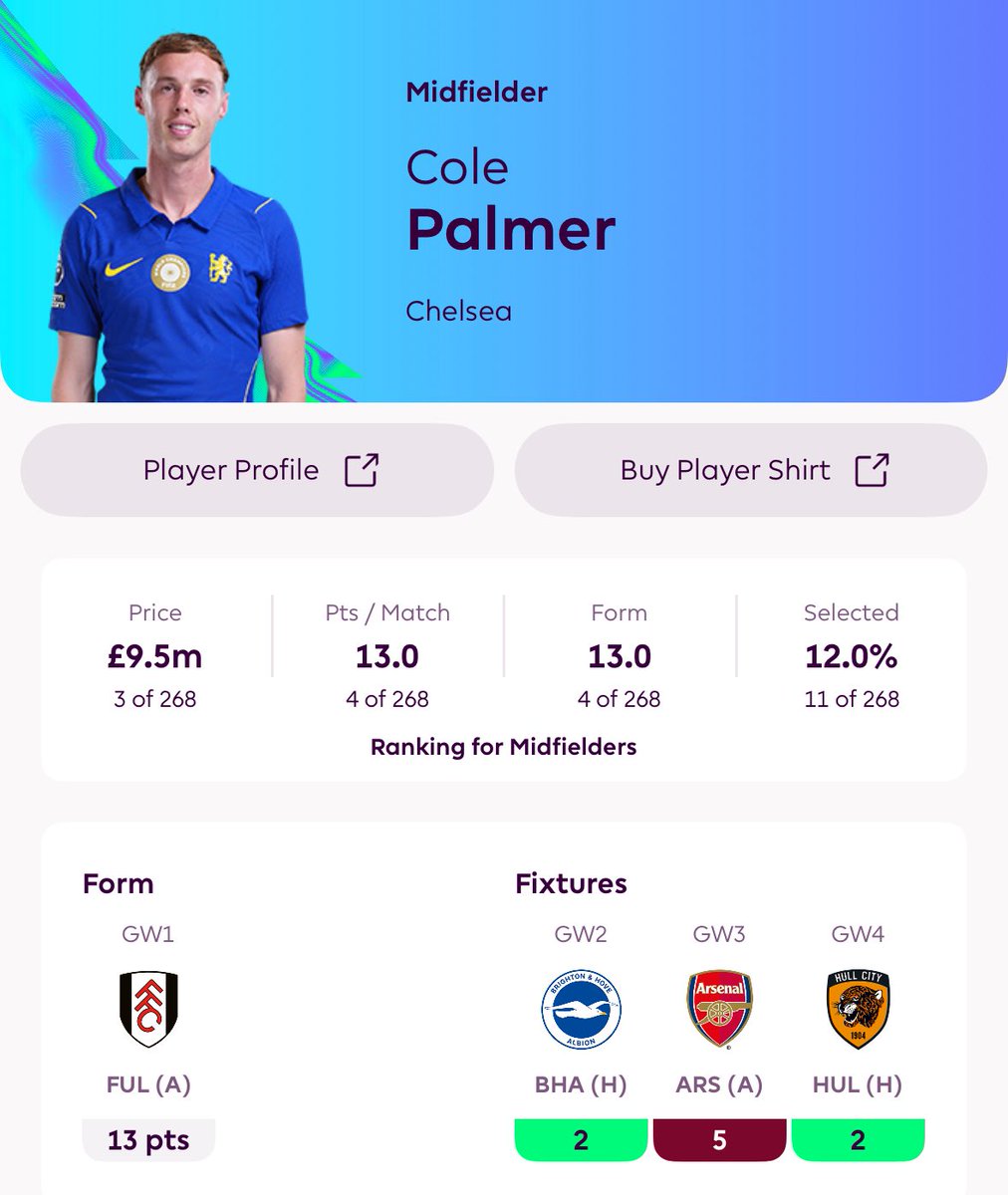 LegacyFPL's tweet photo. Anyone considering a transfer already? Really like the look of these two but palmer would have to be straight for Bruno😬 #FPL https://t.co/AC5ImIBOab