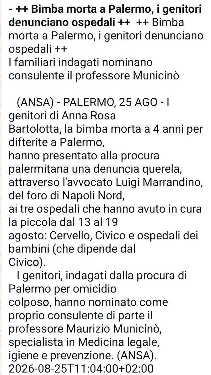 ClaudioBorghi's tweet photo. Ho il sospetto che questa azione legale potrebbe avere miglior fortuna dell'assurda accusa di omicidio colposo della procura che sta esorbitando a dir poco dai suoi poteri.
Vedremo gli esiti delle indagini.
Se ci fosse un CSM imparziale sarebbe molto meglio. Avete votato NO... https://t.co/LhfvcCqmOE