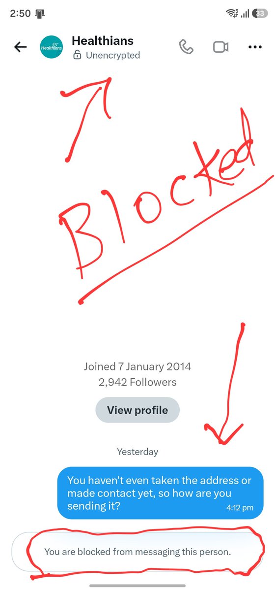 allreferearnapp's tweet photo. Look at the hypocrisy of Healthians, Healthians has blocked us when we are showing the truth on one @healthians @dsahni_01 @HealthiansHelp https://t.co/eaOknBh3Ts