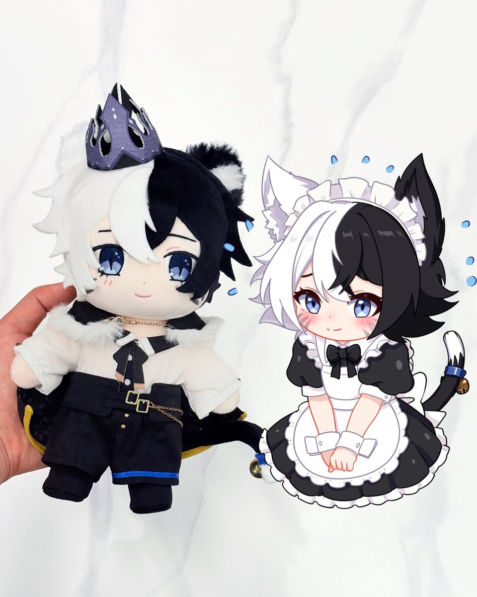 craftifyxco's tweet photo. Look at this Reizen!How would you style this adorable cat boy? 👀💕
His cookie is magnetic and can be held in either hand, while his outfit can be removed for some cute outfit changes! ✨
Designed with @ReizenVT
🧸 Adopt Reizen now👉https://t.co/QpRfiw3vqH
#CraftifyX #CraftifyXPlushie