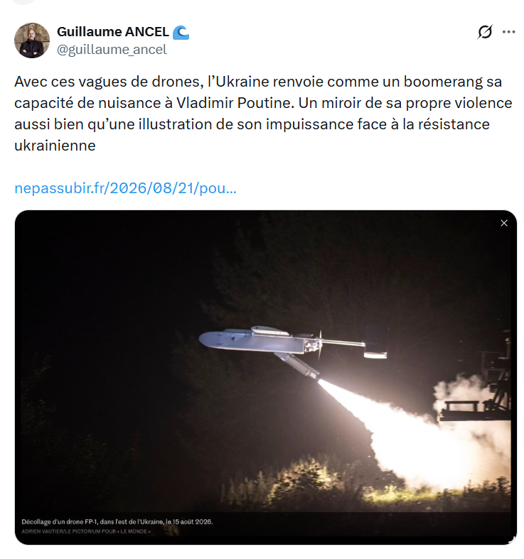 JohnnyRamone91's tweet photo. Après le concept de la digue de l'été 2023 cher à @guillaume_ancel (on connaît la suite sur la digue russe qui devait céder face à l'offensive ukrainienne...), maintenant celui du boomerang... Ne pas subir... Plutôt ne pas sourire...🤭 https://t.co/y2fxo3Qo2G