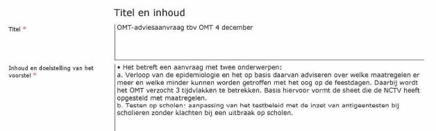 dancalegria's tweet photo. Dat de avondklok niet van het OMT afkomstig was is inmiddels wel duidelijk.

Grapperhaus wilde de vraag wie nu uiteindelijk de avondklok er doorduwde niet beantwoorden en had daar een bijzonder rare verdediging voor bij de PEC.

Hier iig een email van Hugo waarbij hij op 5 december 2020 al wel door had dat de sheet "indeling avondklok" als een rode lap kon werken. 

Wat opmerkelijk is is dat de aanvragen naar het OMT voor het 89ste advies geen informatie over de avondklok bevatte

https://t.co/n7Z3w5ovPN

https://t.co/eClciQHxPE

Wat het wel bevatte is een verwijzing naar een sheet van de NCTV....

Kunnen we nu eindelijk eens ophouden te doen alsof de adviezen van het OMT leidend waren? De NCTV maakte sheets met maatregelen die het OMT moest versieren met een sausje van modellering en peudo-wetenschap