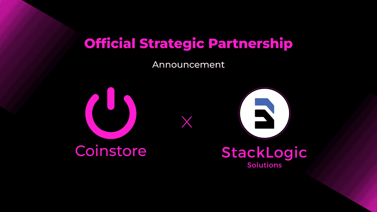 CoinstoreExc's tweet photo. 🚀 Coinstore × StackLogic Solutions

Strategic Partnership is Now Live!
We’re excited to announce that StackLogic Solutions is now a strategic partner of Coinstore, bringing advanced Web3 infrastructure, algorithmic liquidity, and technology solutions to the digital asset ecosystem.

Why StackLogic Solutions?
- Advanced algorithmic liquidity and market-making solutions powered by proprietary trading strategies
- High-performance exchange connectivity and automated trading infrastructure
- Web3 development solutions, including DApps, crypto dashboards, and full-stack applications
- Technical consulting and API automation designed to build efficient and scalable digital asset solutions

Through this partnership, Coinstore and StackLogic Solutions will work together to support a more efficient, scalable, and innovative digital asset ecosystem.

🔗 Learn more about StackLogic Solutions:
https://t.co/AjMBWuZS6S