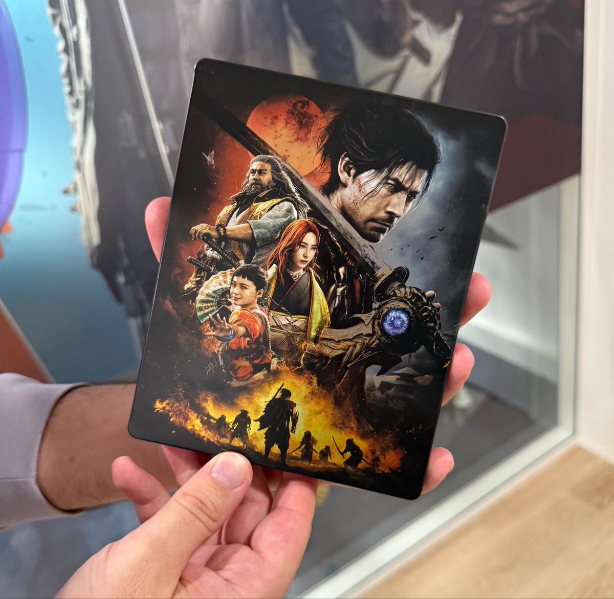 pl_evil's tweet photo. Tak prezentuje się fizyczne wydanie Steelbook Edition nadchodzącej gry Capcom Onimusha: Way of the Sword. ⚔️

Premiera już 4 września na PlayStation 5, Xbox Series X|S, Nintendo Switch 2 oraz PC.🔥

Źródło zdjęć: Capcom France

#Onimusha #OnimushaWayofthesword #Steelbook https://t.co/IUUNFZ387z