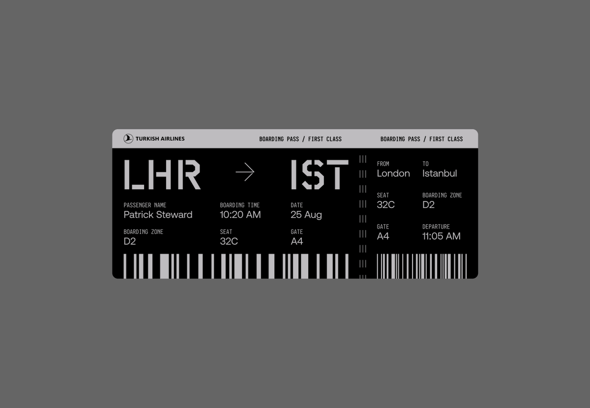 olegcoada's tweet photo. Having some fun with a boarding pass design exploration as a little warm-up. https://t.co/Uia9wxuPxA