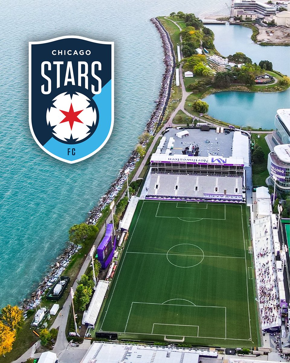 FOS's tweet photo. Exclusive: The Chicago Stars will play another season at Northwestern's Martin Stadium.
As Northwestern football plans to move into the new $875 million Ryan Field in October, the school will keep the upgraded lakeside stadium for another NWSL season.