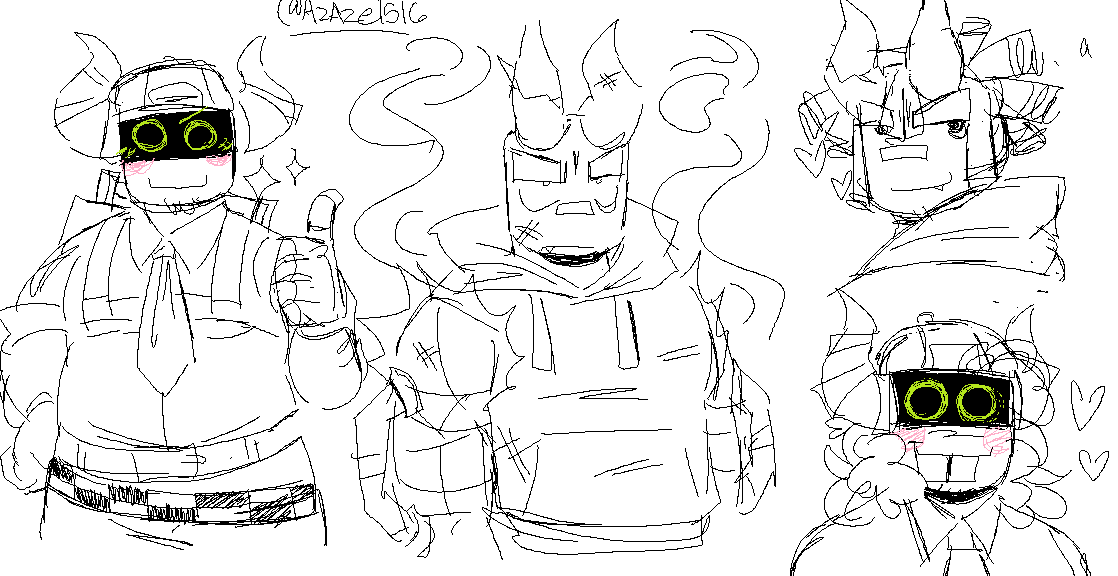 Azazel516's tweet photo. They turned him into a fatty

#phighting
#phightingfanart https://t.co/FwxCMWo8gu