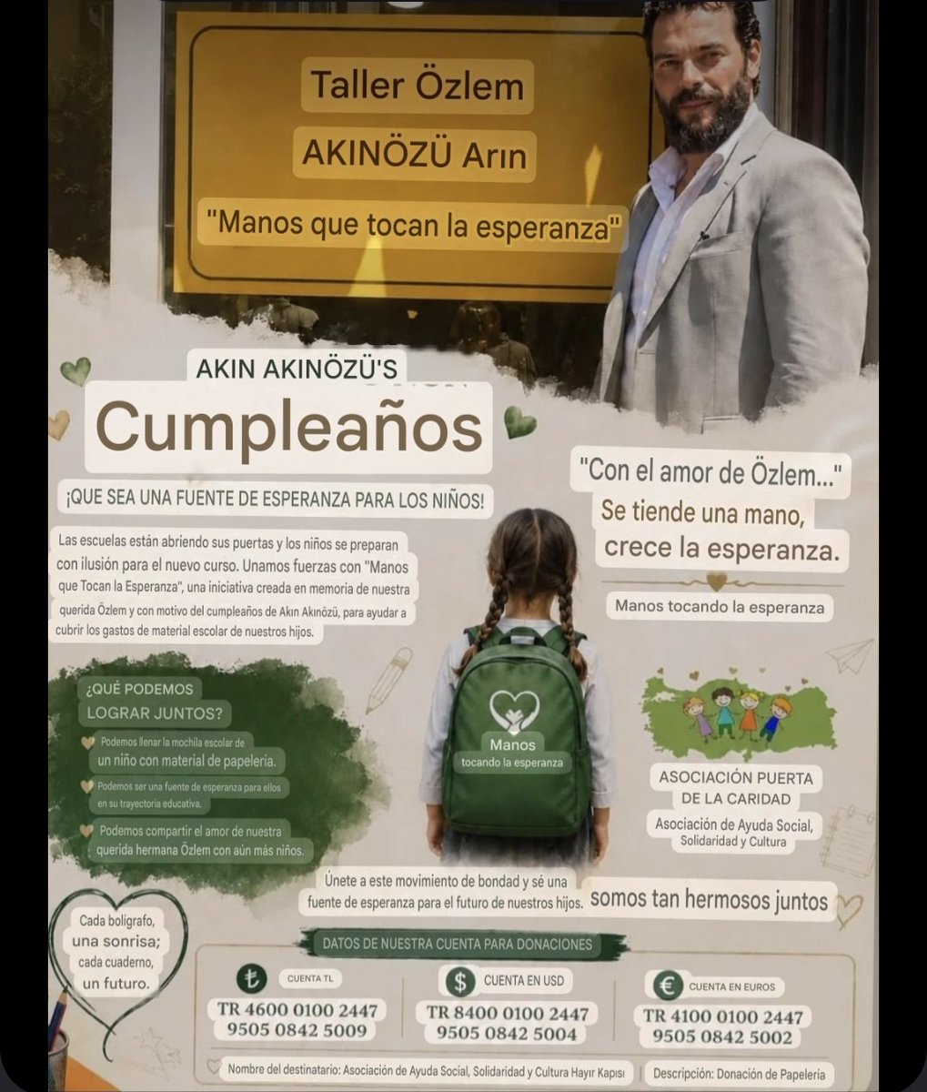 Peva681's tweet photo. Magnífica iniciativa para el cumpleaños de #AkınAkınözü 🤍 https://t.co/CnkzPnfoqB