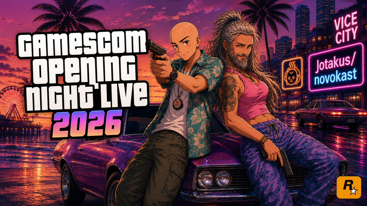novokast's tweet photo. 📢 JUSSA REMINDER
me and @AverageJotaku live later (1900ish?BST) reeling at whatever @gamescom opening night live has, if you're about 👍 https://t.co/sjFaMkJZYm