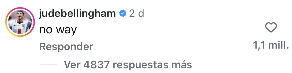 GYRL0NYOU's tweet photo. 🚨 NEW: Jde Bllingham vuelve a encender los rumores con Minwoo tras comentar “no way” en su nueva publicación. 👀🔥 Los dos ya habían dado de qué hablar después de ser vistos juntos en un palco durante el Mundial. ¿Casualidad? 👀 https://t.co/rxVxtPwax0
