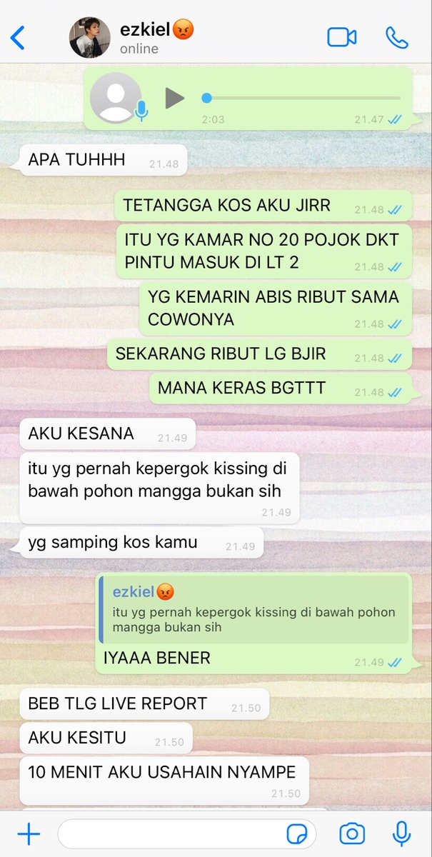 ayelnocturne's tweet photo. ini namanya pacaran, tapi dua-duanya sama-sama suka bergosip #yaksuri https://t.co/r2trYy5c1H