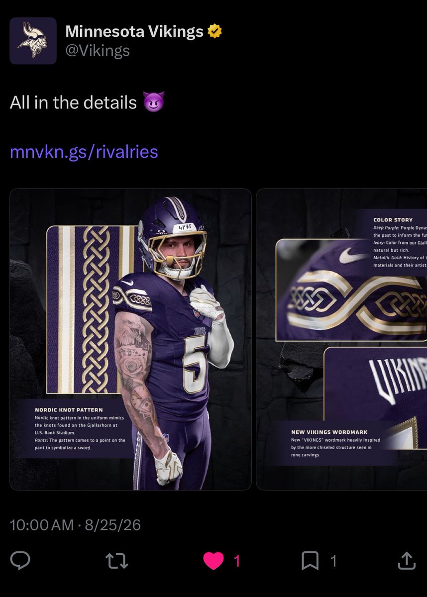 Minnesota Vikings a X: 