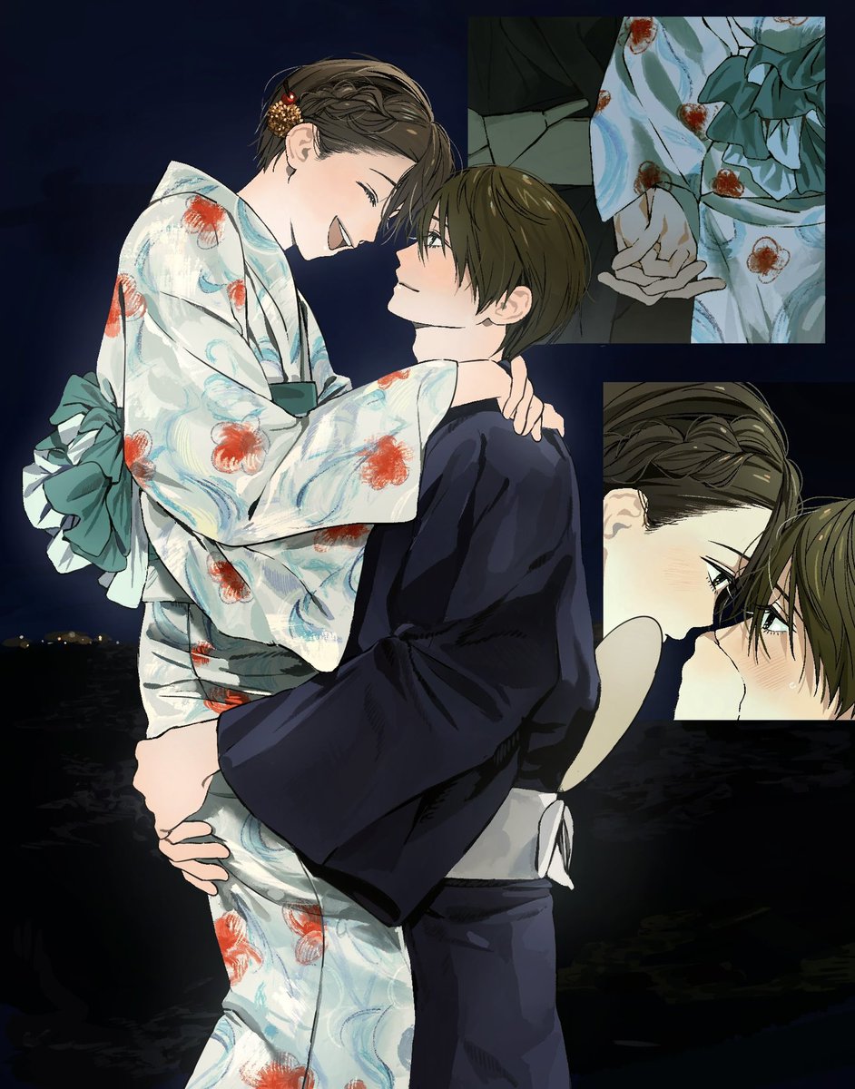 poe_m0's tweet photo. 彩紗と岬 https://t.co/VgWURfzUSH