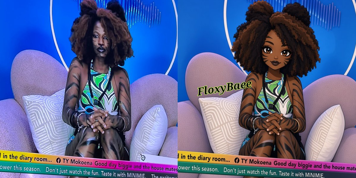 FloxyBaee's tweet photo. Even in cartoon form, Abi is still the cutest cat in the house 😻

Serving premium Cat-titude 🤭🔥

Purr-fect pose and soft paws activated 🐾😽🐈

#AbisolaAyoola
#Abilahot
#BBNaija https://t.co/ovzPr5VO8e