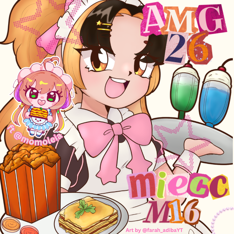 supperingg's tweet photo. Nyahallo~
I’m boothing at Animangaki this weekend in the food section!
Feel free to stop by and get something refreshing if  you’re hangry during  the event. We are also excited to have @momoleia with us🍓🪄

See you there!

(🧡&amp;🔁 are  appreciated!!!)
 #amg2026 #animangaki2026 https://t.co/4zsGDFRcAr