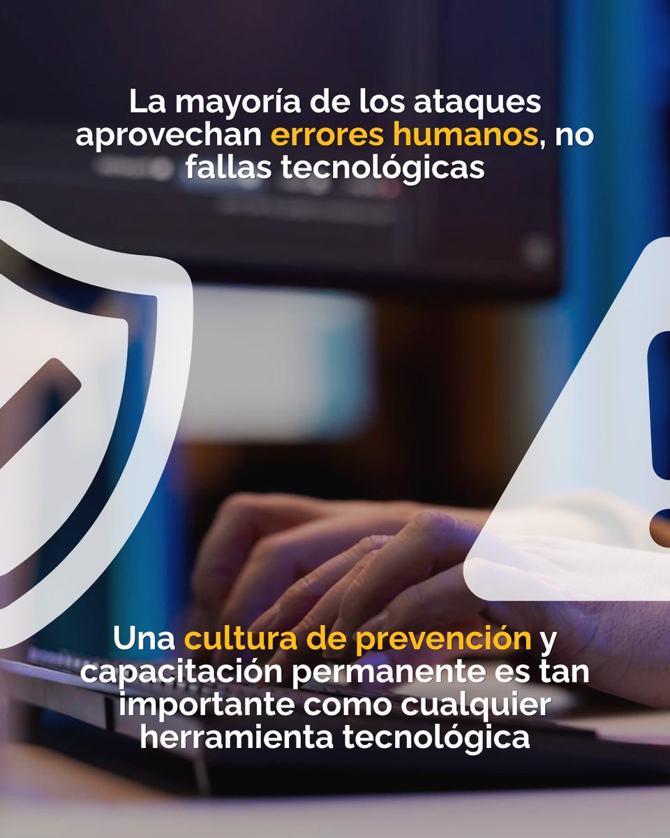 ConsensusCol's tweet photo. 📌En Consensus creemos que fortalecer los procesos y prepararse para los nuevos riesgos digitales es una decisión estratégica que contribuye a la continuidad y el crecimiento del negocio. ¿Considera que la ciberseguridad es hoy una prioridad dentro de la estrategia de su empresa? https://t.co/FLcW5RGopF