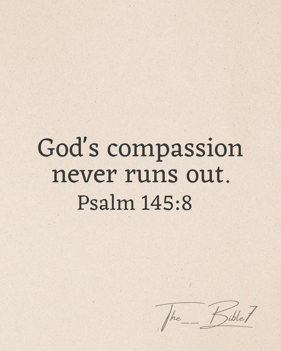 The__Bible7's tweet photo. Psalm 145:8 https://t.co/3BAbNZImH2