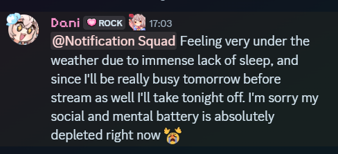Smuggiess's tweet photo. Skipping today's stream! Under the weather and my days are busy, so I need today to gather my energy back

See you tomorrow! https://t.co/pchMelaoDm