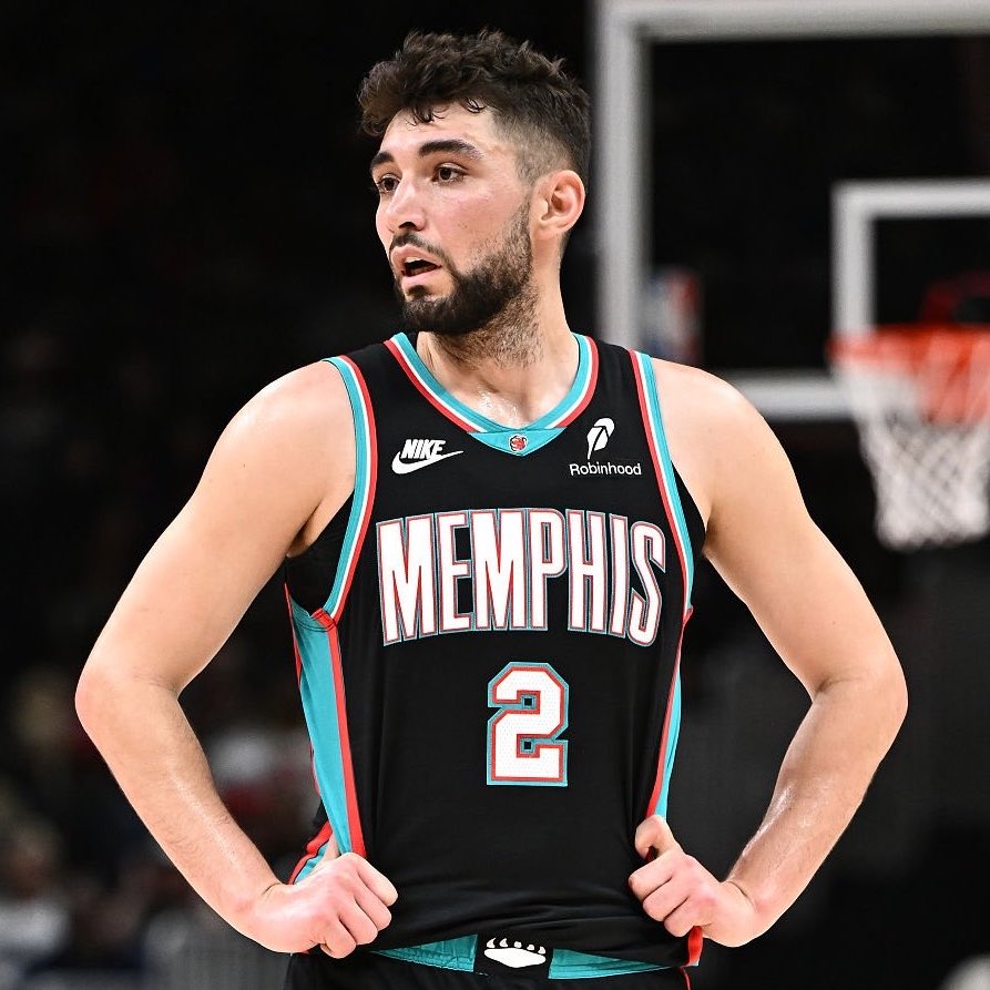 KalshiHoops's tweet photo. Though a small sample, Ty Jerome was extraordinary last season. By box plus-minus, Jerome had the 3rd highest offensive impact of any player, on a per-possession basis, behind only SGA and Jokic. Can Jerome produce near that level over a full season? The answer could determine Memphis' odds of making a sneaky run to the play-in, per @zachkram.