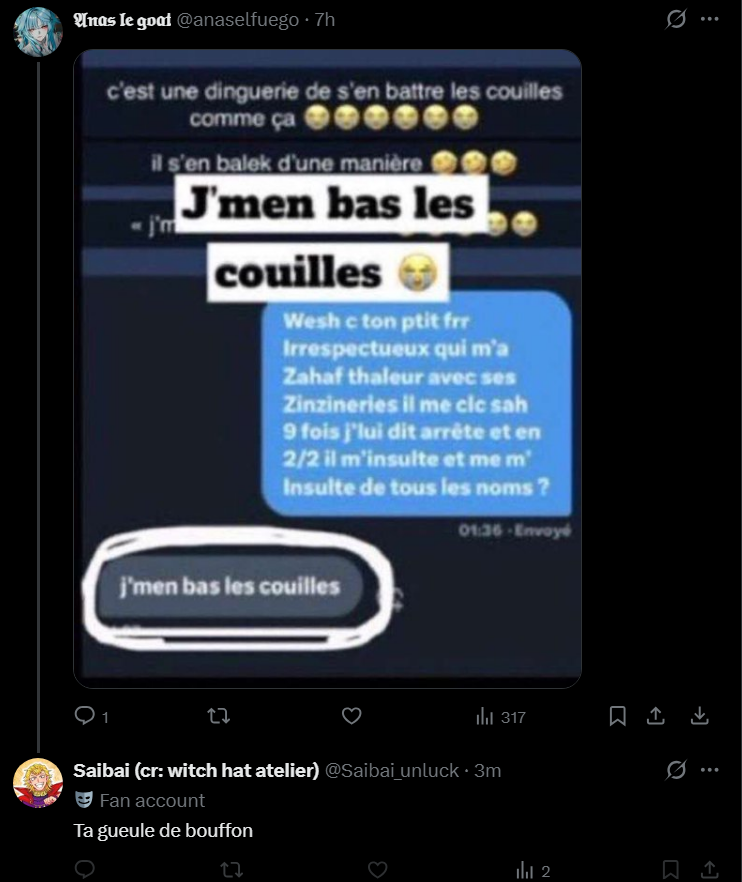HazED2_'s tweet photo. @Saibai_unluck (defend des mecs callout) quand tu lui dis que t'aime pas un personnage qui est un pedophile notoire https://t.co/C22KivIvDF