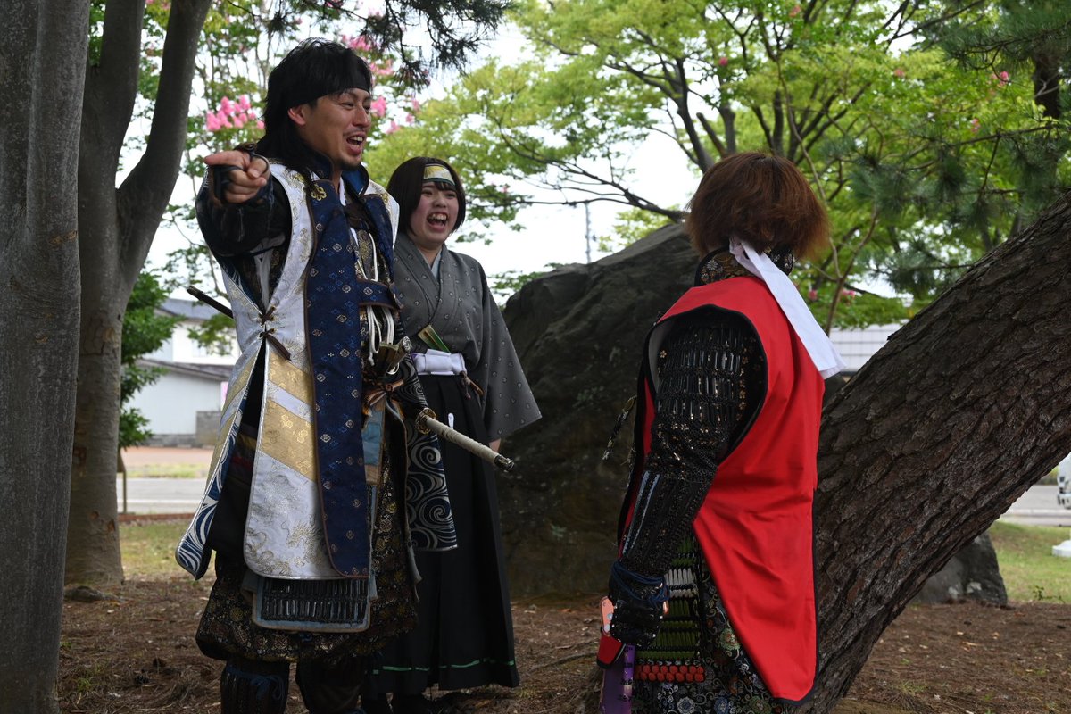 syko345's tweet photo. あっち向いてホイ👉️

2026.8.23
#越後上越夏の陣
#やまがた愛の武将隊 https://t.co/eMFYCMsPBV