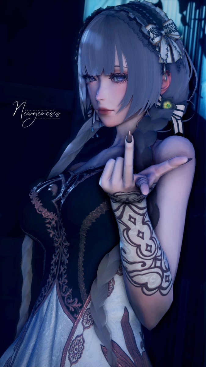 Terumi6666's tweet photo. 🌘
#メンテの日じゃないけどssを貼る 
#PSO2NGS_SS︎ https://t.co/JLEPHSMm8c