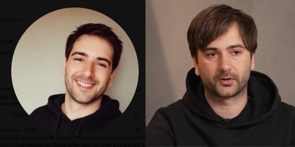 stantheman_0128's tweet photo. Are these two the same person!?
@thsottiaux 
Either way, Tibo is the god of resets 🔥🔥🔥 https://t.co/0aHhR0dsBU