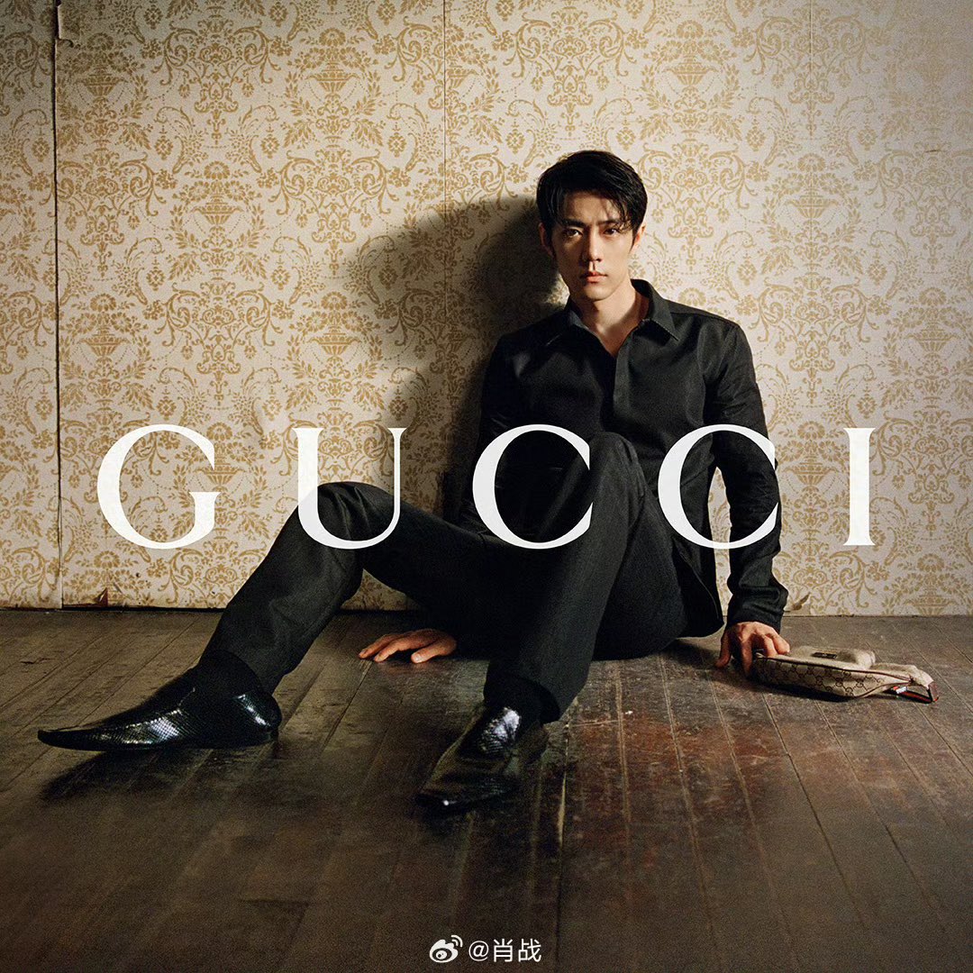 xzmelons's tweet photo. @gucci Amazing global brand ambassador #XiaoZhan! So fine in Gucci new collection! #GucciPrimavera #XiaoZhanxGucci https://t.co/bSyZtFib2c