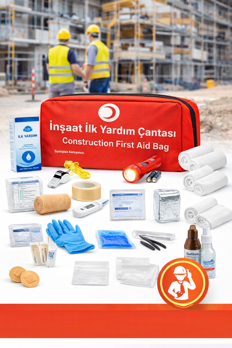 peelingmarket's tweet photo. İnşaat İlk Yardım Çantası, Şantiye İlk Yardım Çantası seti. Yönetmelik uyumlu acil durum çantası https://t.co/jHC32ZMtgS #ilkyardım #inşaat #şantiye #ilkyardımçantası https://t.co/l9kZxX87k5