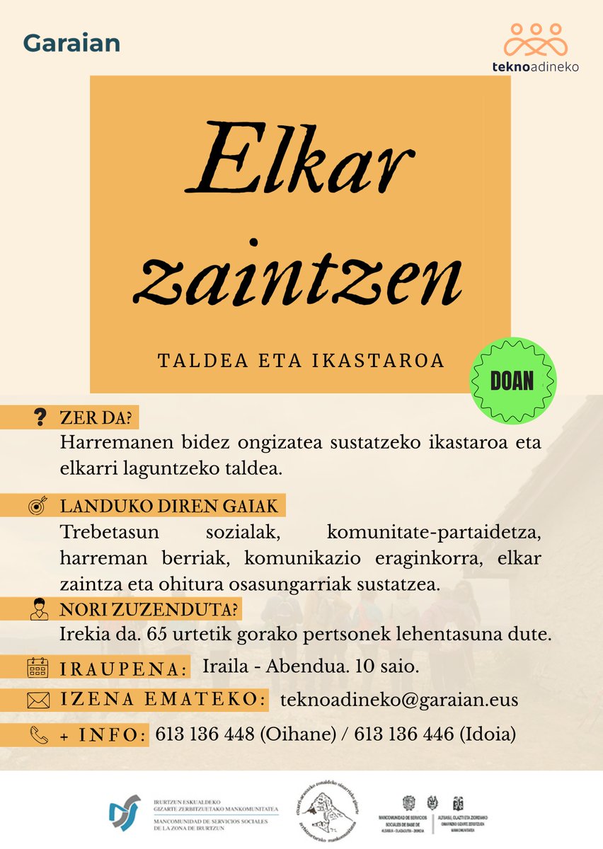 ssbaltsasu's tweet photo. Elkar zaintzen https://t.co/YG3SmX2U68