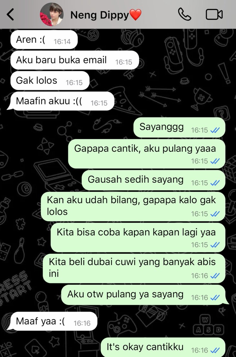 paper2yul's tweet photo. #rulnyul au

What if #darendipta

Edisi, gimana jadinya kalau Daren dan Dipta ngikutin ego masing-masing. https://t.co/Uc8wtxv9iq