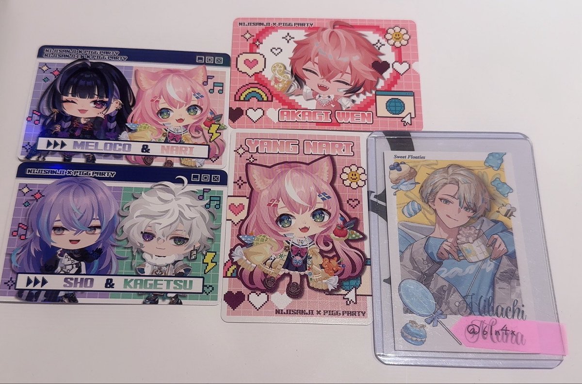 6ln4x's tweet photo. にじさんじ ピグパーティ チップス2 PIGG PARTY ピグパ カード 交換  募集

譲 1枚目
求 2枚目🩷

郵送希望

お気軽にお声掛けください。 https://t.co/fn8gr5WvCS