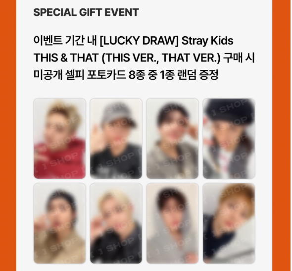 Ggabsua's tweet photo. 스트레이키즈 스키즈 포카 this&that 디스앤댓 럭키드로우 팬즈샵 
WTS WTB 미공포 POB 프리오더베네핏 Preorder Benefit 럭드 LD 럭키드로우 Lucky Draw 

주문 Order ⬇️
https://t.co/nOKj495TsK

✅POB ONLY (OT8) 
Fans Shop 12.5

💳 korea bank ,wise / Card ,PayPal (Coming soon)
🚚korea address 2,500
🌏K-packet 6,000~ EMS 17,000~(Shipping costs may vary by weight)
⏰Please check the link above for the deadline

팬싸인회 Fansign 포카 Poca トレカ 한국 Korea 대리구매 Proxy 代行 공동구매 Group Order 共同購入 예약판매 Preorder 특전 Benefit 팝업스토어 Pop-up Store 앨범 Album 
방찬 Bang Chan 리노 Lee Know 창빈 Changbin 현진 Hyunjin 한 Han 필릭스 Felix 승민 Seungmin 아이엔 I.N