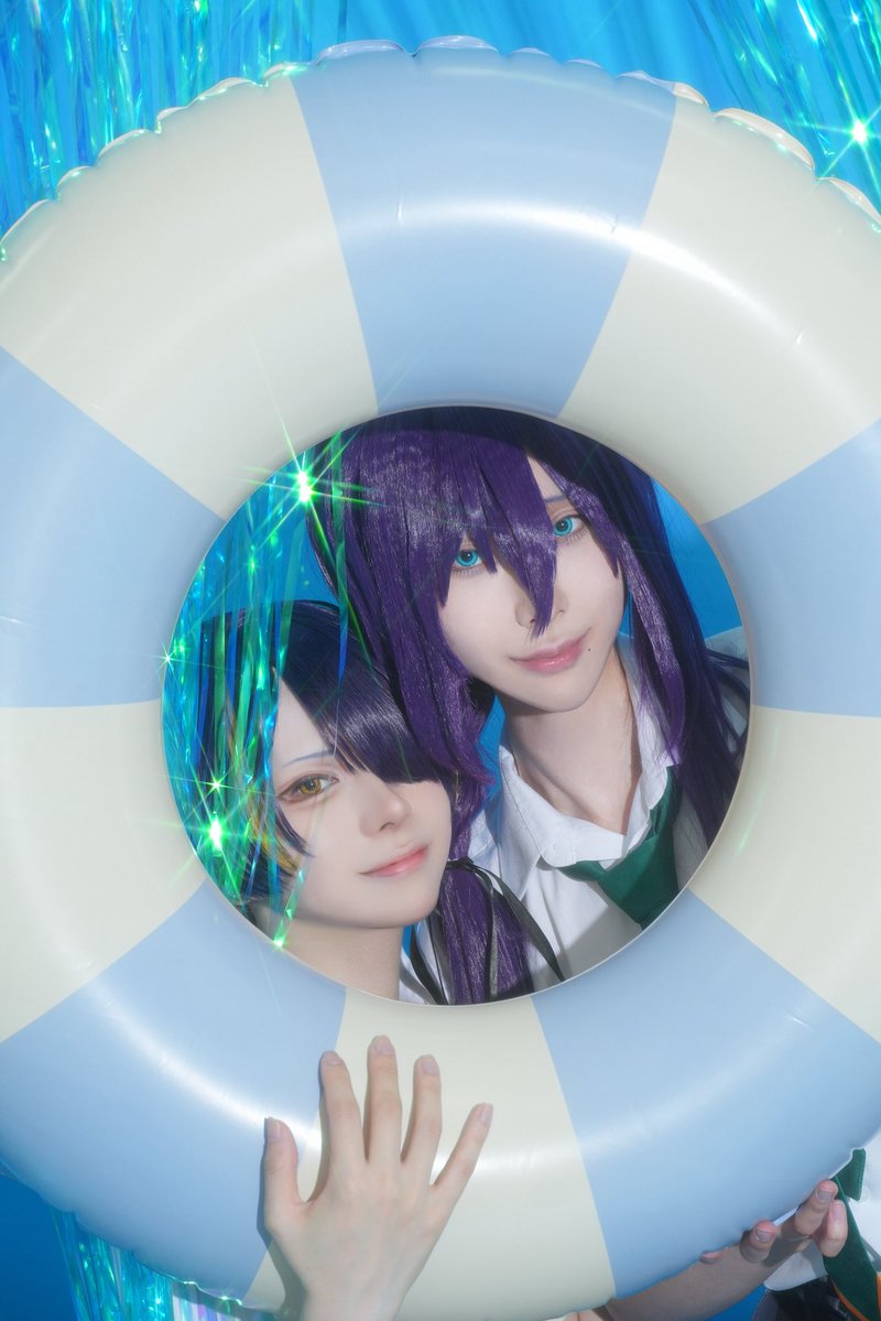 Uni_oisi_'s tweet photo. cos enst

　  我ら忍者同好会！
  　〜夏休み満喫の段〜 ☀️🍉

photo @_StudioUptorn_ https://t.co/GS3A0xEWwk