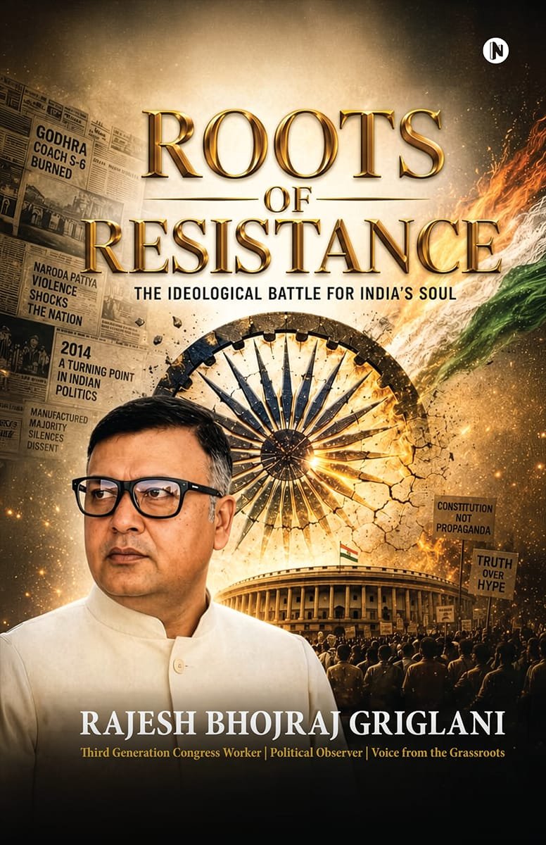 griglani's tweet photo. My book *The Roots of Resistance: Ideological Battle for India’s Soul* is now available.

https://t.co/poxNgyEWL4

This is not just another book on history or politics. It examines the deep ideological currents that have shaped India’s past and continue to decide its future — the quiet and open battles over what this nation truly stands for.

In a time when narratives are constantly contested and rewritten, understanding the roots of resistance is no longer optional. It is essential for anyone who wants to see the present clearly and think independently about the future of India.

If you read it, you will come away with a sharper understanding of the forces that have influenced our journey, the silent contests that rarely make headlines, and the choices that will ultimately decide the soul of this nation.

I am reaching out to my network with a personal request. To give this book the strongest possible start and help it become a bestseller, please:

1. Buy or pre-order the book using the links below
2. Share this post and encourage others to do the same

Amazon: https://t.co/BPdNMgqWlY

Your support — both by purchasing and by spreading the word — will mean a great deal. Thank you.
#RootsOfResistance #TheSindhiQuestion #IdentityAndBelonging #SindhiCommunity #Displacement #SecularRepublic #LongGame 
@RahulGandhi @PriyankaGandhi @kharge @INCIndia @kcvenugopalmp @Jairam_Ramesh @gurdeepsappal @girishgoaINC @MukulWasnik @AlankarSawai @vidyarthee @LambaAlka @VTankha @Pawankhera @SupriyaShrinate @JitendraSAlwar @PChidambaram_IN  @pravchak 
@ShayarImran
@shamsforjustice @dibang @zoo_bear @_sayema 
@swotithot
@uljhedhage
@BanerjeePapri
@Chetna_sundaram
@AmitAggarwalPK
@ashok28325
@dr_simanchalla
@UnitedWithINC
@sun_ramki
@sabeer
@TheSincereDude
@priyanka2bharti
@sauravyadav1133
@NetaFlixIndia
@MrDemocratic_
@Ajay_reporter
@VijaySingh_law
@vibewidyou
@YashRRJ
@DrRakeshPathak7
@rachitseth
@iamharmeetK
@CurlyTalesIndia
@nilanjanaroy
@MasalaBai