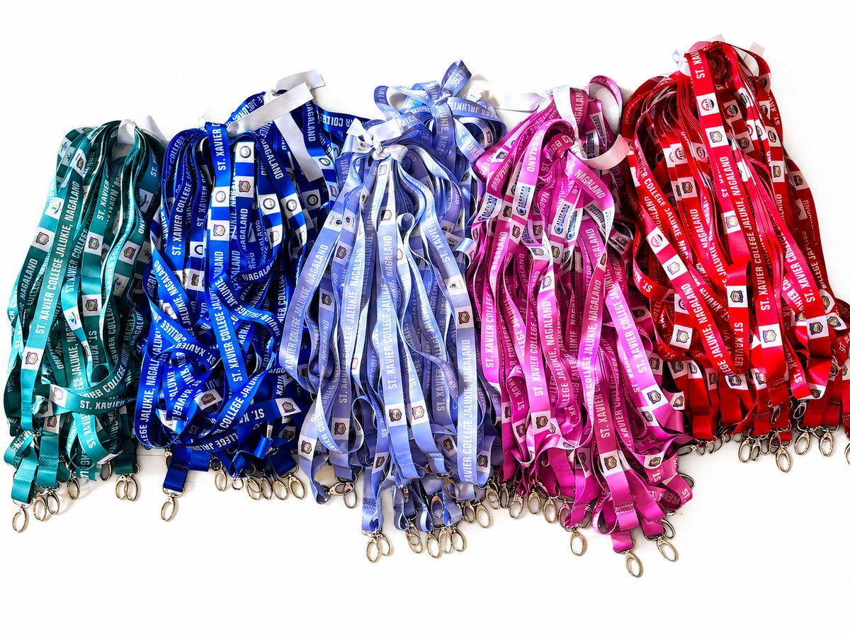 iDGenGuwahati's tweet photo. 240 Lanyards with Hooks for St. Xavier College, Jalukie, Nagaland.
Another college identity product order completed by iDGen.
https://t.co/FIPbgktJUA
#iDGen #LanyardWithHook #Jalukie #Nagaland https://t.co/EuvnAoT4Fk
