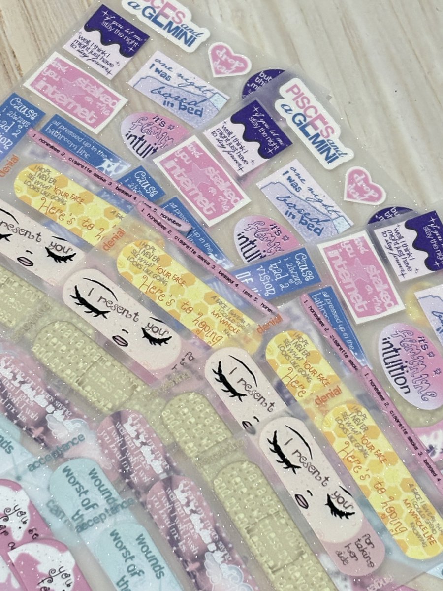 yourluckyst4rs's tweet photo. Last batch pre-order you seem pretty sad for a girl so in love by Olivia Rodrigo 💗💥

check details through the link below
⌛ 25 aug - 1 sept
🔗 https://t.co/PoTq3FSVQI

*min order 40k to get serena joy exclusive sticker (not for sale)

[interact w/ this post, much appreciated] https://t.co/LD8C0oJMEp