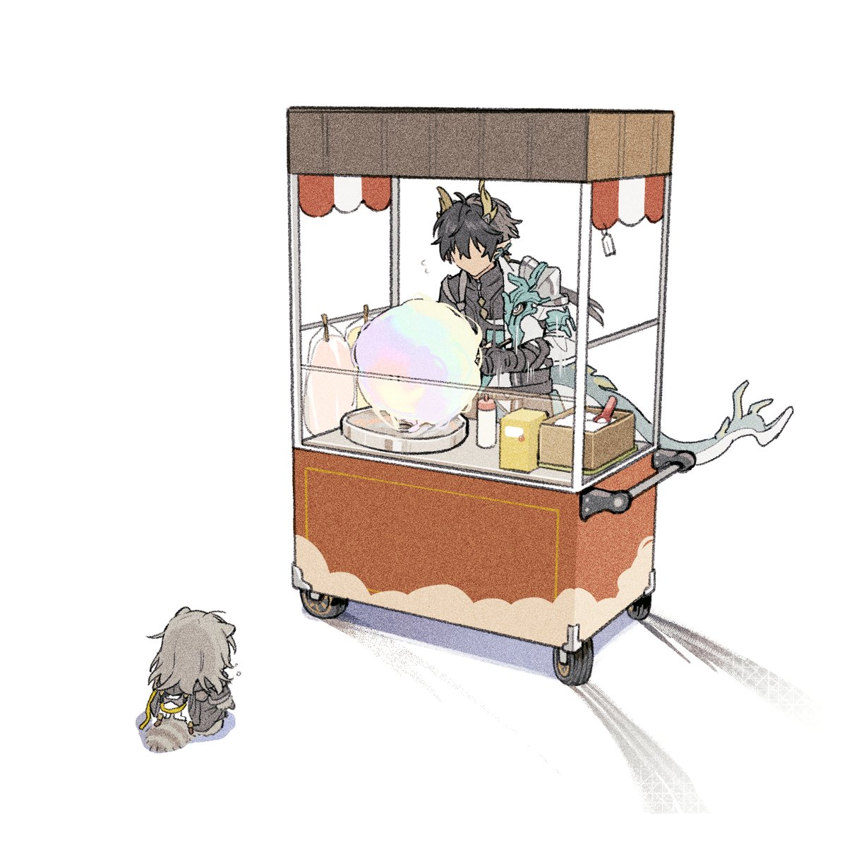 rizu033's tweet photo. 再掲 わたあめシリーズ https://t.co/VmOq9beTB2