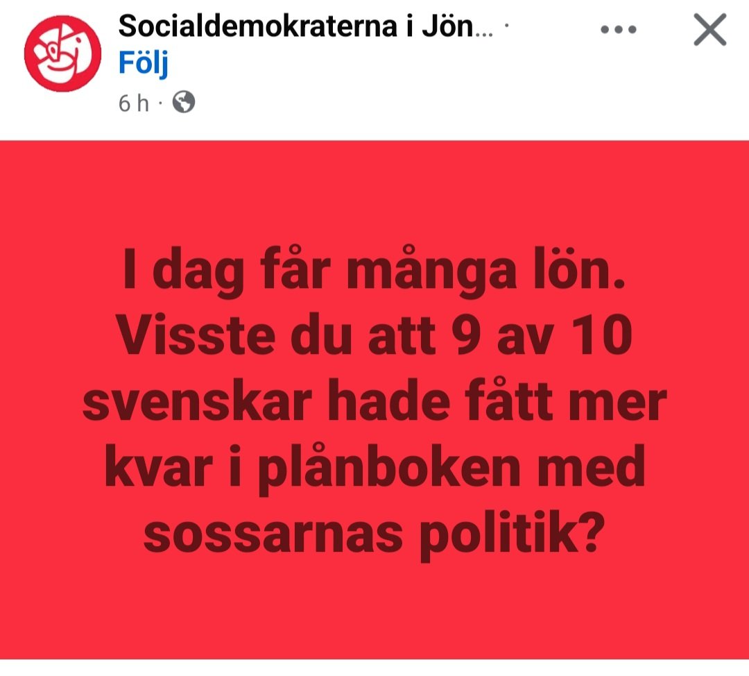 M_R_Kostic's tweet photo. Lögnerna och propagandan pumpas ut på löpande band. #socialdemokraterna https://t.co/mzluPVKND6