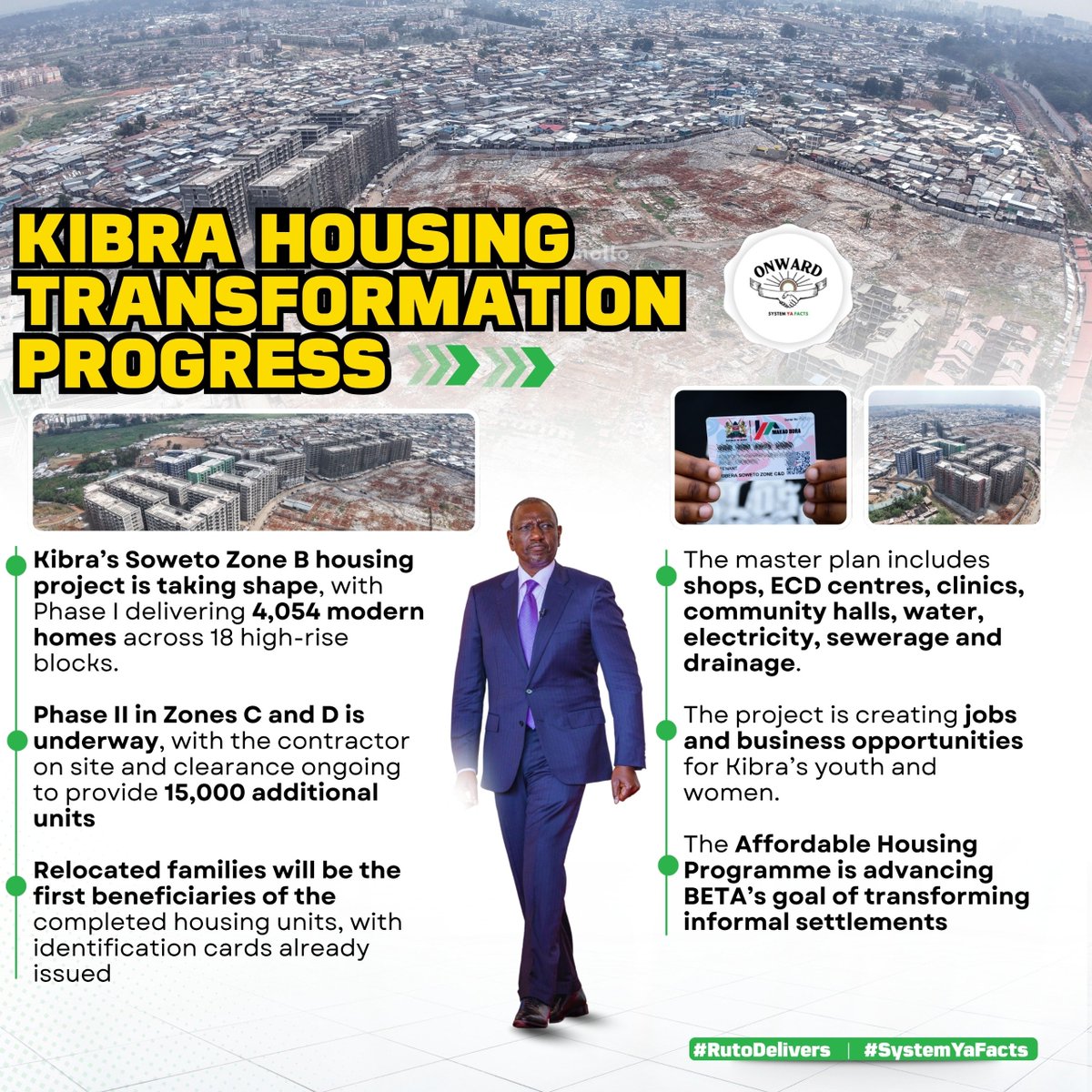 annnyambur15142's tweet photo. Kibra Housing is more than just houses! Thousands of young people are gaining jobs and opportunities through construction, making slum eradication a pathway to livelihoods and a better future. #KibraTransformation #SlumEradication
#remmyfornycchair Kushner Lacroix https://t.co/FJcoKMVheV