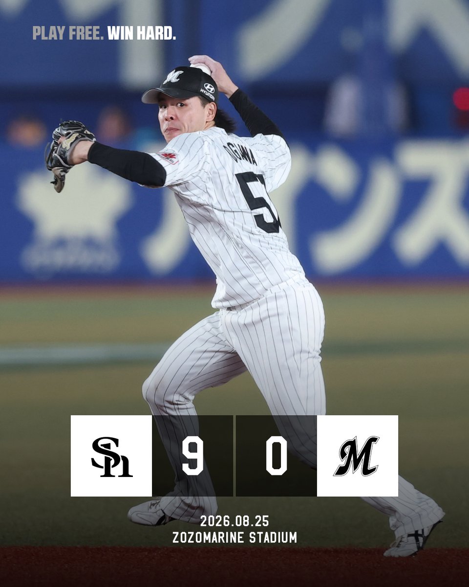 chibalotte's tweet photo. 投打ともに振るわず敗戦。
#高野脩汰 投手は3回無失点、#益田直也 投手は1回無失点のピッチングでした。

https://t.co/2i1SdAvYIs
#chibalotte https://t.co/nH4PlZbLhN