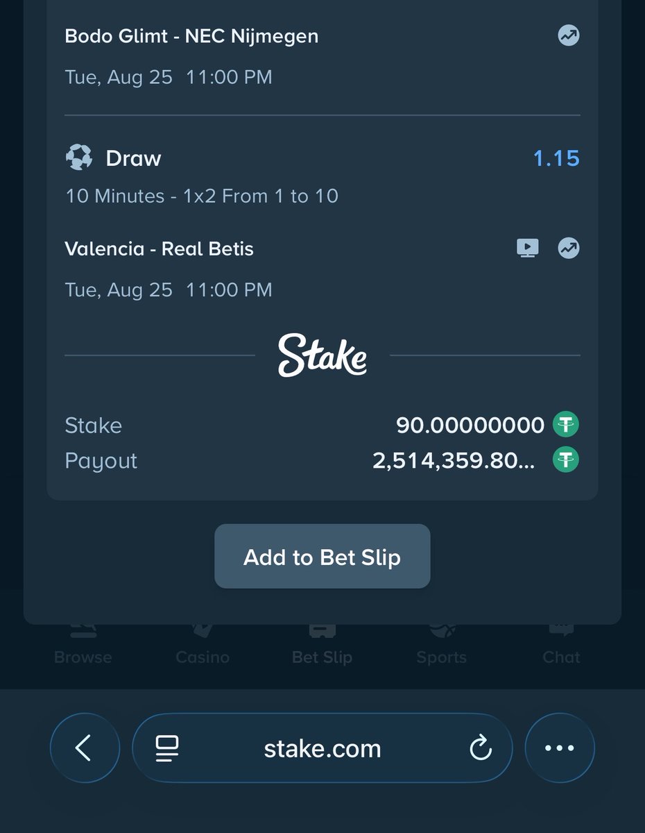 Mrbankstips's tweet photo. 28k odds https://t.co/9O9dAGwQtl

20 odds https://t.co/0qdcDLqnoZ

106 odds https://t.co/T4N20BfMvL

6.41 odds https://t.co/pG9gNa4QoM

Register an account with Stake via link https://t.co/zNIDVi9VVx

Use welcome code ‘banks’ for weekly airdrops and bonuses 

Get the iOS app via link https://t.co/BH533u52QL

You can always contact https://t.co/oeZHXM47XD for all stake bet deposits 

Join telegram channel https://t.co/onNA2IpWas