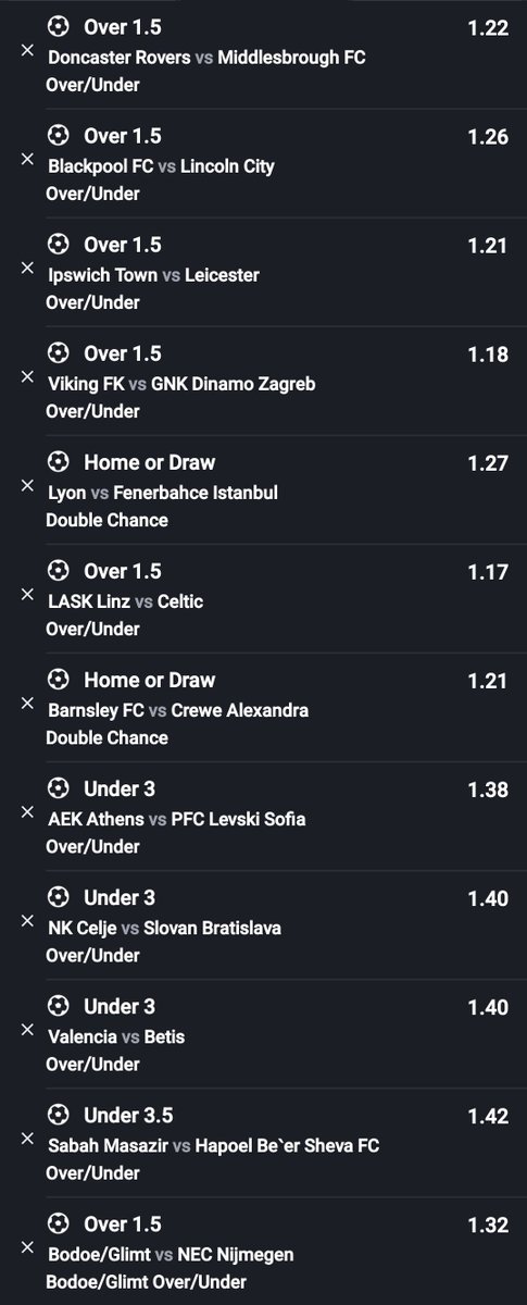 Every2hingfball's tweet photo. SportyBet code in the comments section. 
Edit to your taste. 
Good luck 👍 https://t.co/S02bqIBcYD