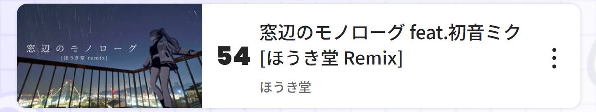 Alpha_Digenite's tweet photo. 遅ればせながら……
#ボカコレ2026夏REMIX 最終54位でランクインしてました！
今作もたくさん見て頂きありがとうございます。 https://t.co/lBclcetnb8