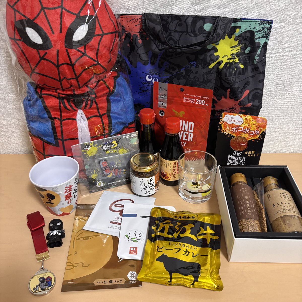 A6440908670's tweet photo. タイ料理おいしかった🇹🇭

そして誕生日いろんなものたくさんいただきました🥰
スパイダーマンにスプラトゥーン、食べ物、癒し系、前髪猫🐱
大事に使います＆美味しくいただきます🫶🏻 

次はカオソーイ食べたい https://t.co/ZMqK6hdvro
