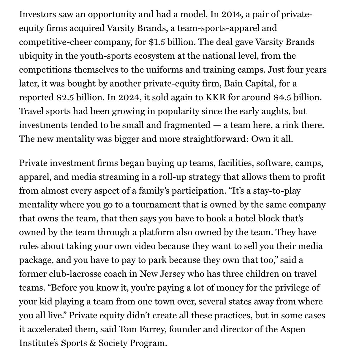 carriecourogen's tweet photo. Burn private equity to the ground. https://t.co/MM0tvG0CAW